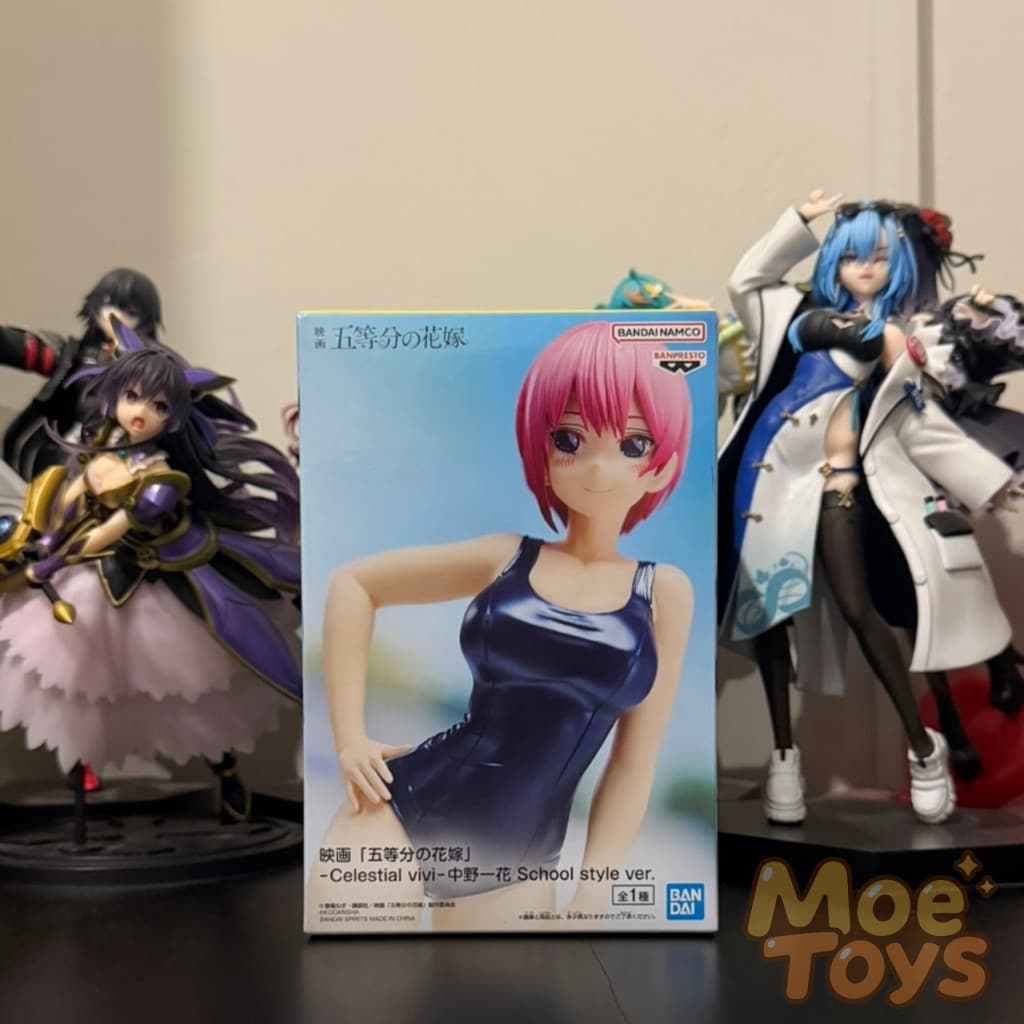BANPRESTO Celestial Vivi Figure - Ichika Nakano - School Swimsuit - Gotoubun no Hanayome