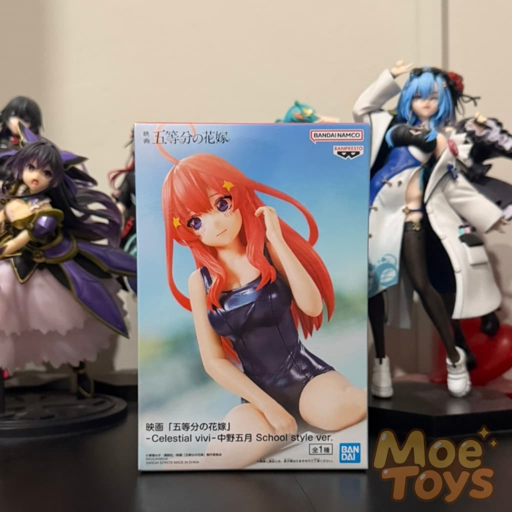 BANPRESTO Celestial Vivi Figure - Itsuki Nakano - School Swimsuit - Gotoubun no Hanayome