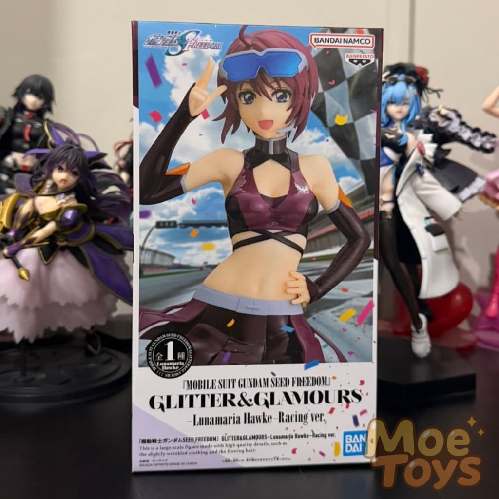 BANPRESTO Glitter & Glamours Figure - Lunamaria Hawke - Racing Version - Kidou Senshi Gundam SEED Freedom