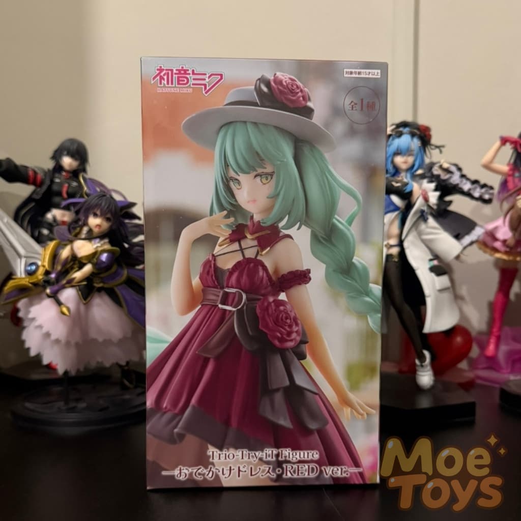 FuRyu Trio-Try-iT Figure - Hatsune Miku - Red Dress - Vocaloid